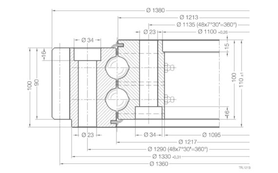 External Gear B2228-2-1380BB-1