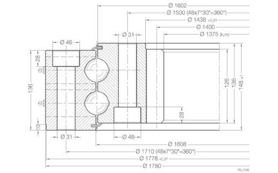 Internal Gear B2240-1-1780BB-1